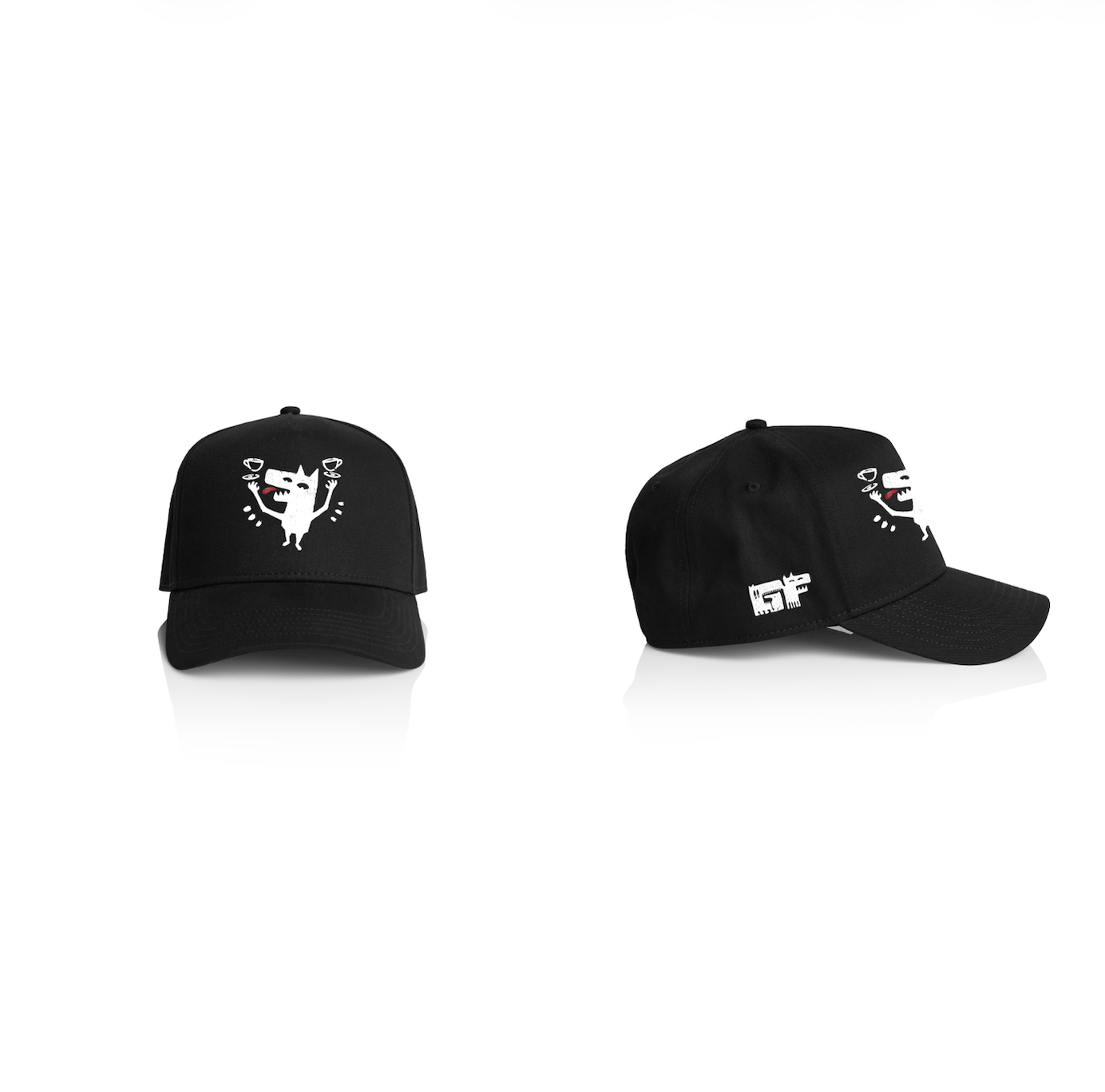Coffee Snapback Hat (Black)